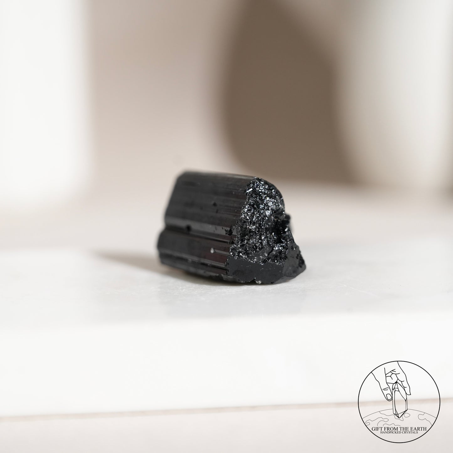 莫桑比克亮面黑碧璽原石