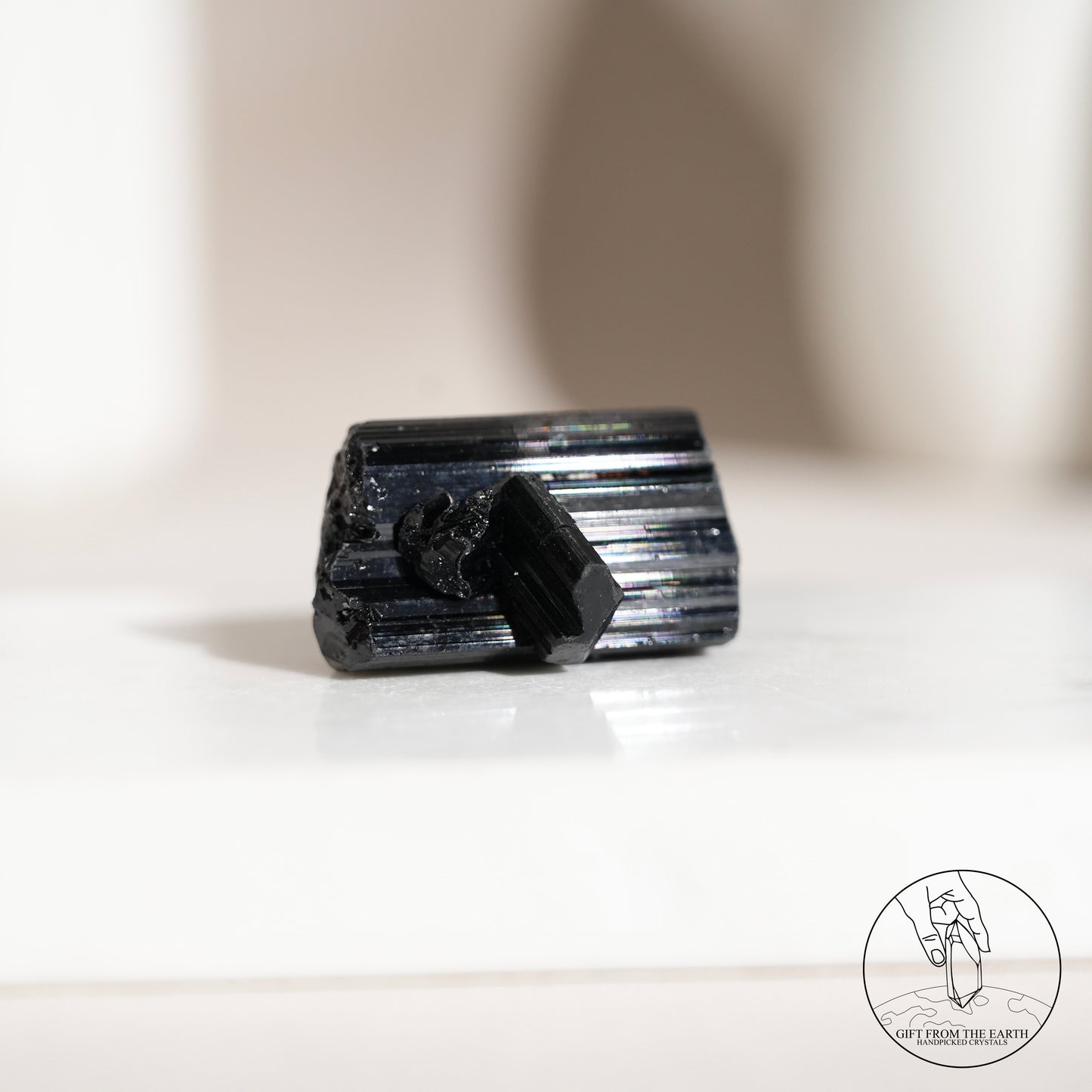 莫桑比克亮面黑碧璽原石