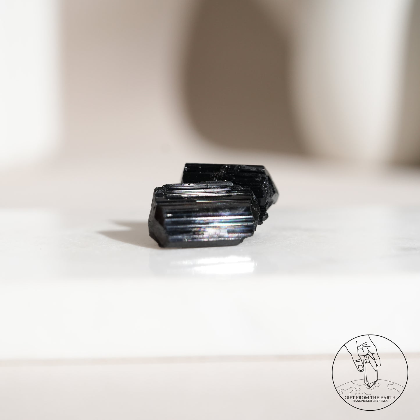 Mozambique lustrous black tourmaline 