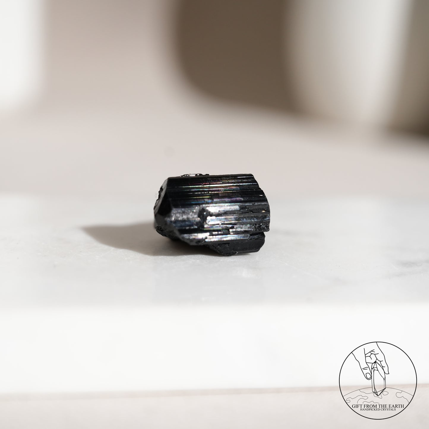 Mozambique lustrous black tourmaline 