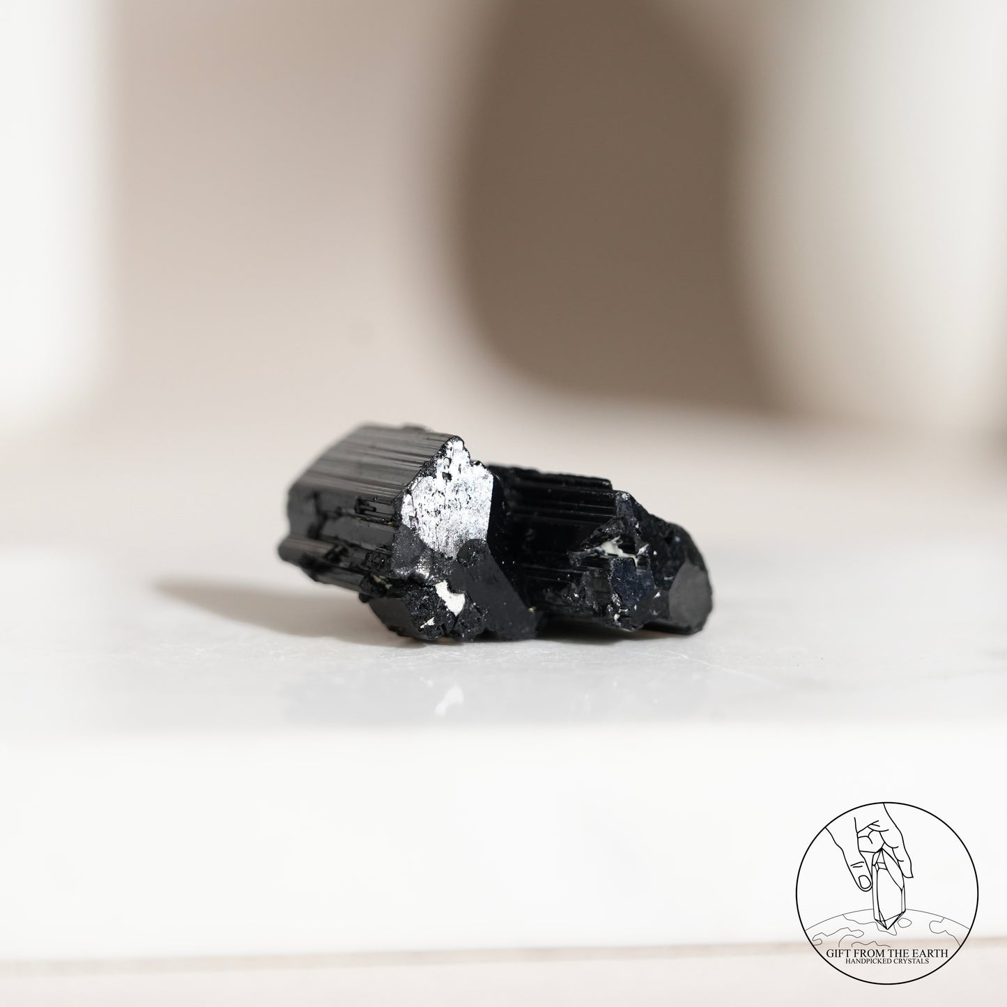 Mozambique lustrous black tourmaline 