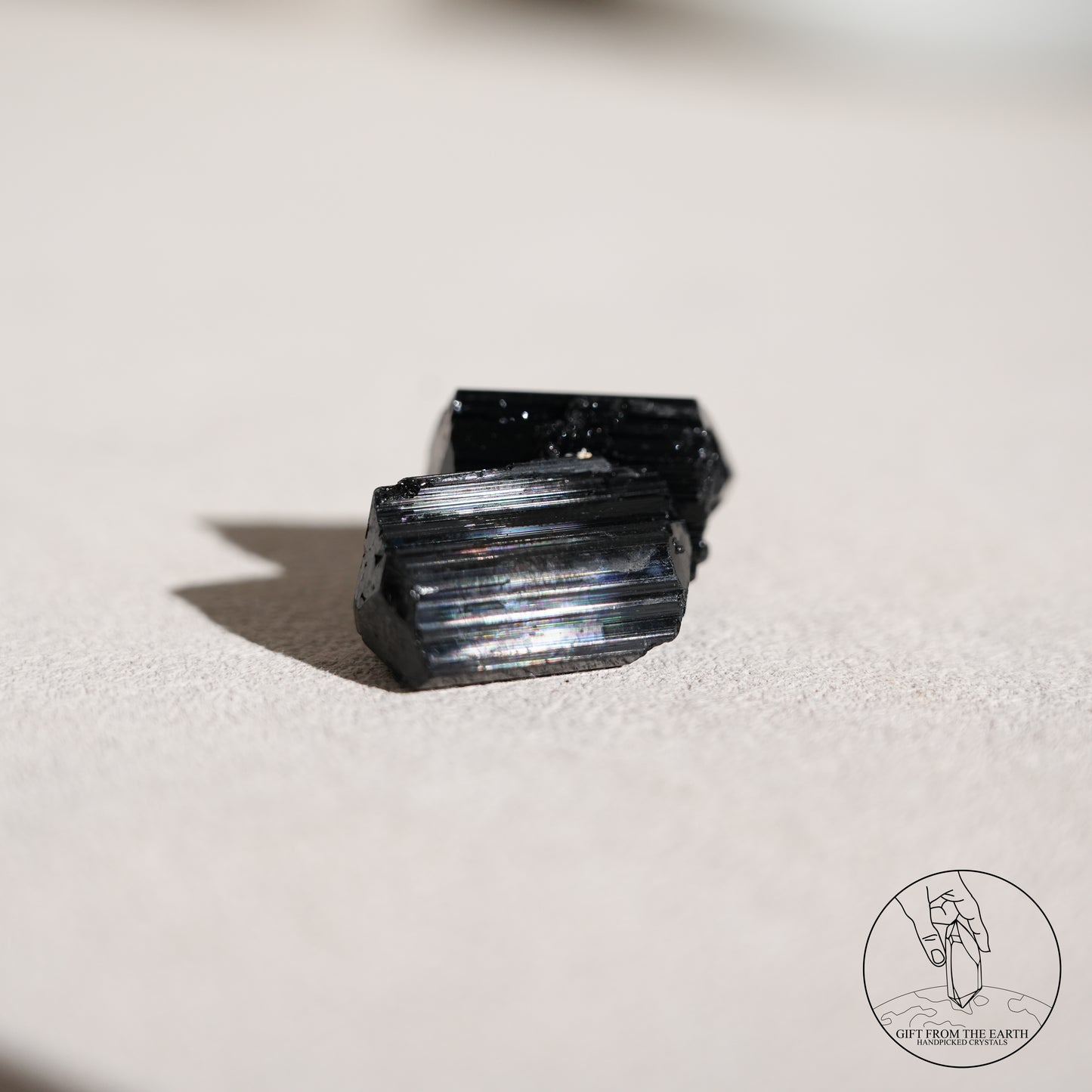 Mozambique lustrous black tourmaline 