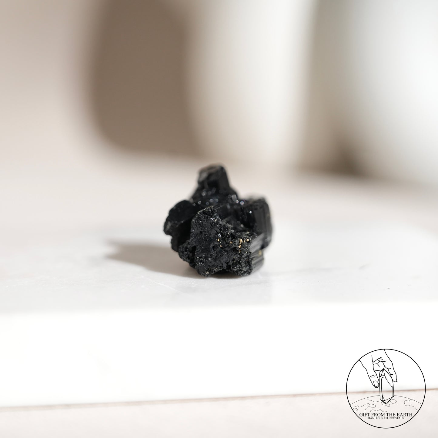 莫桑比克亮面黑碧璽原石