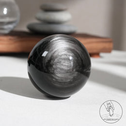 銀曜石球