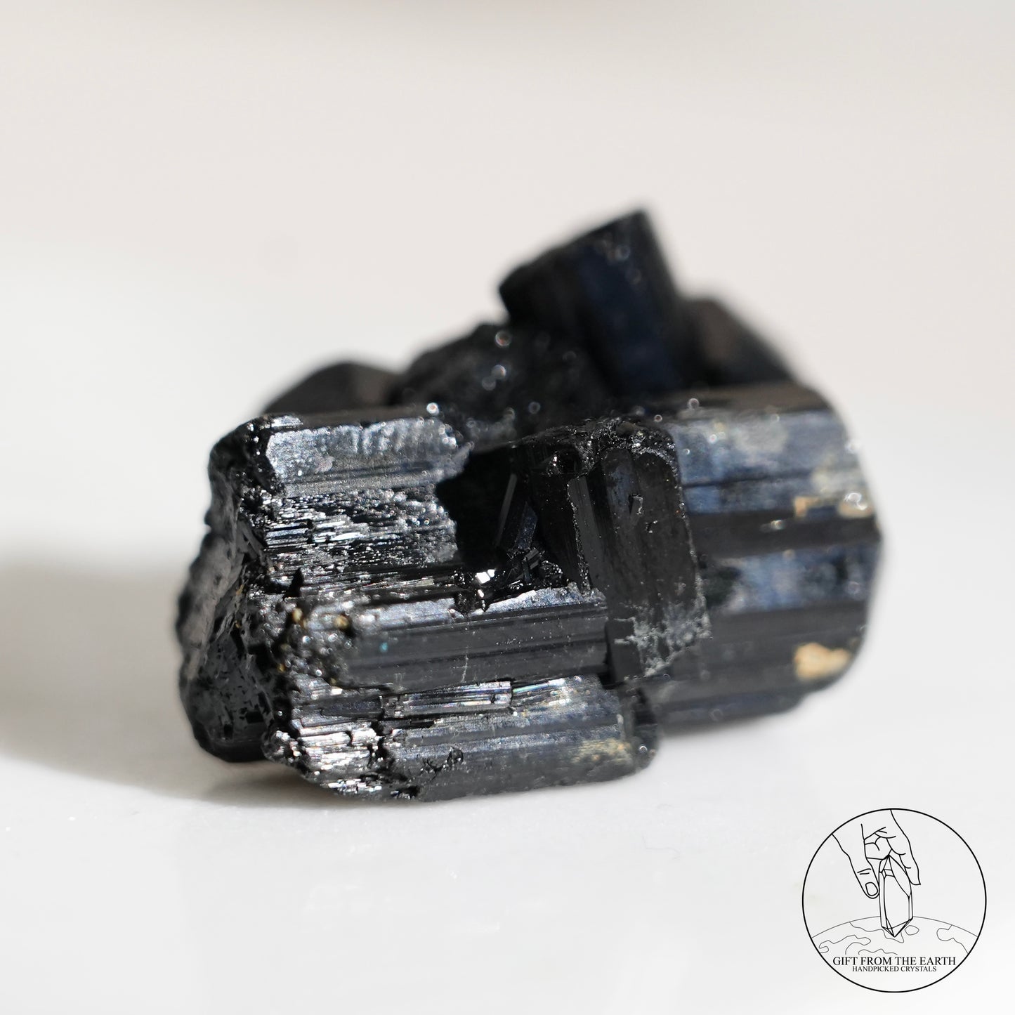 莫桑比克亮面黑碧璽原石