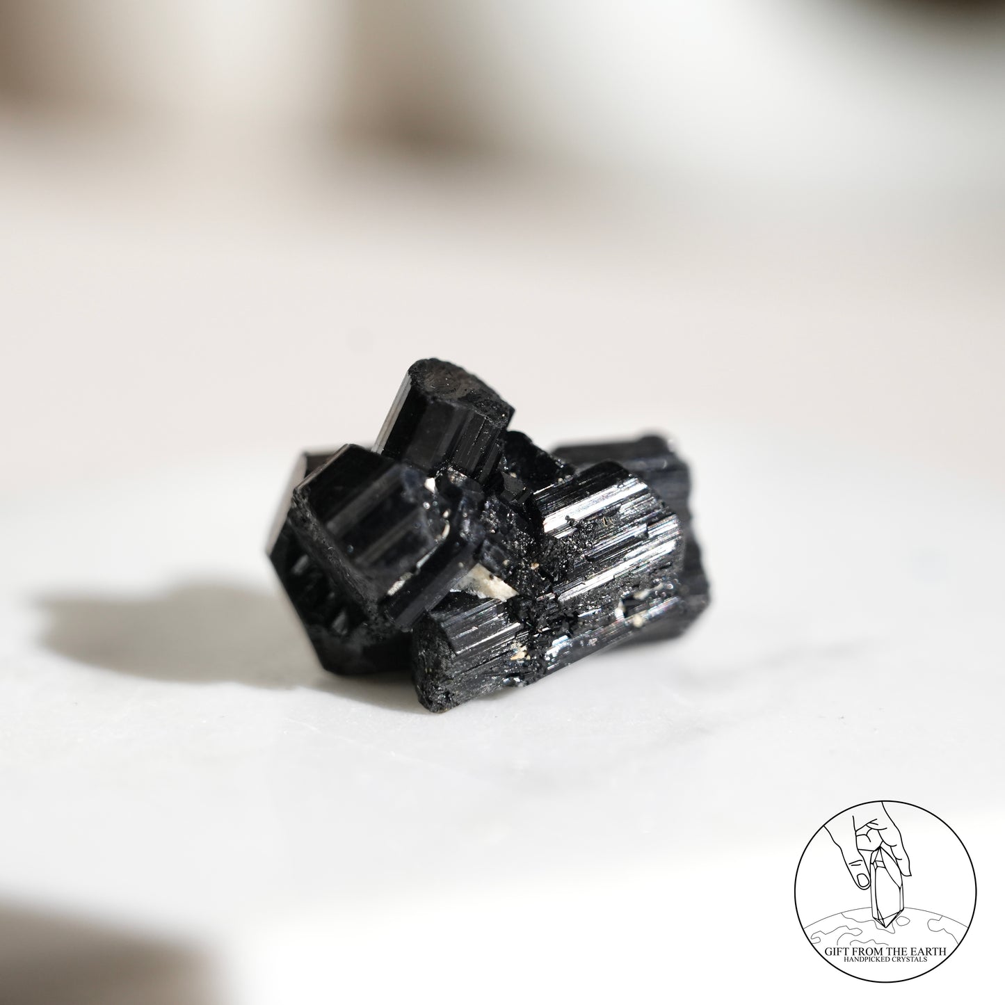 莫桑比克亮面黑碧璽原石