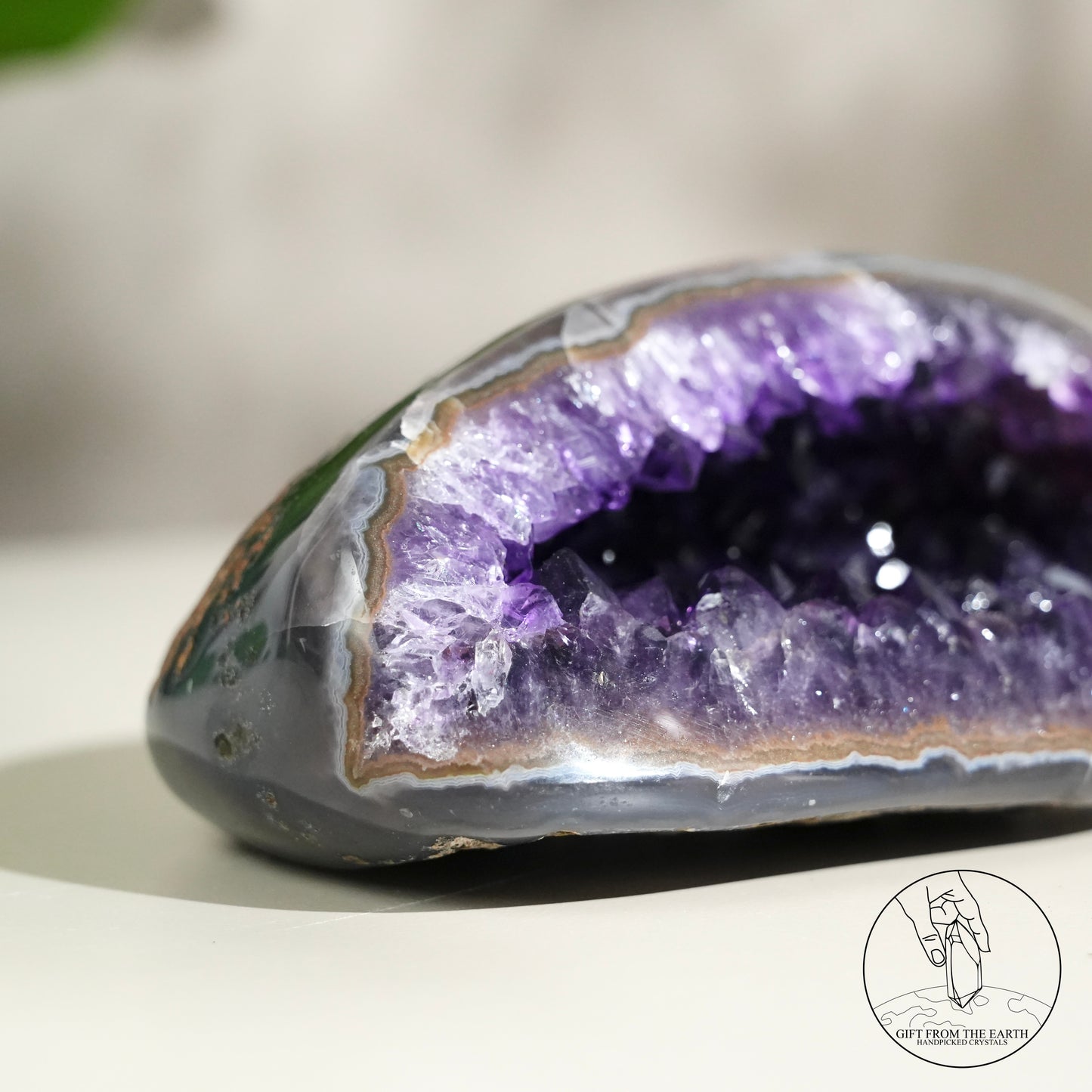 Amethyst geode