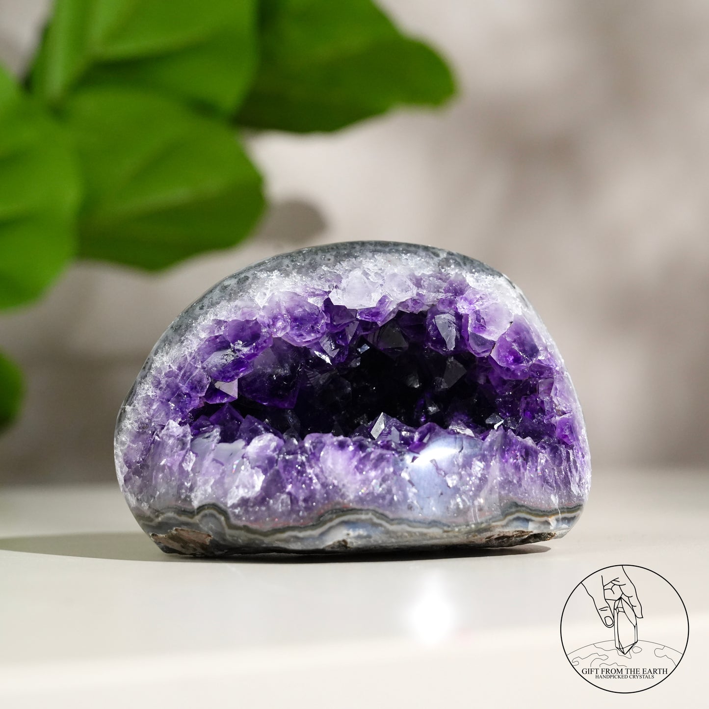 Amethyst geode