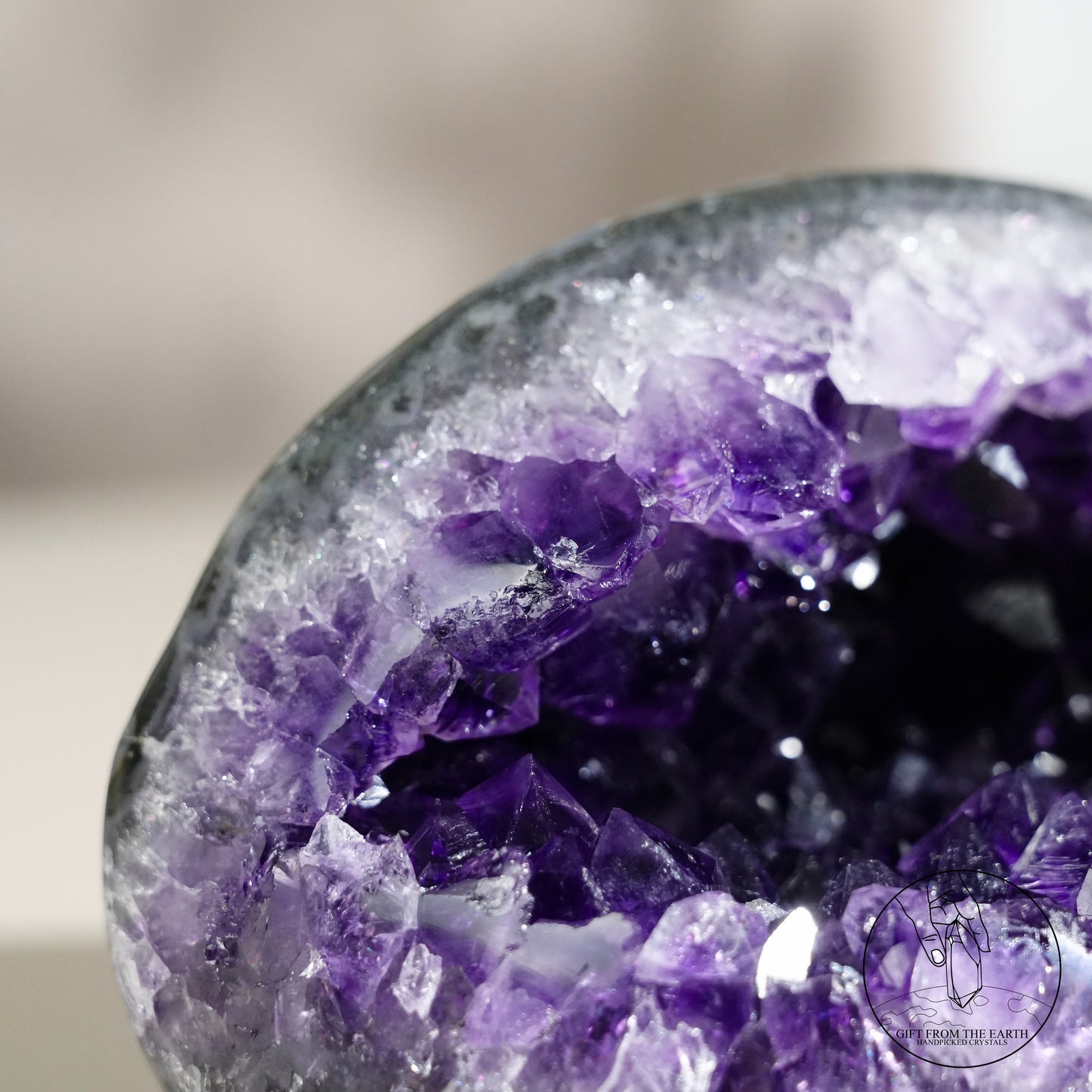 Amethyst geode