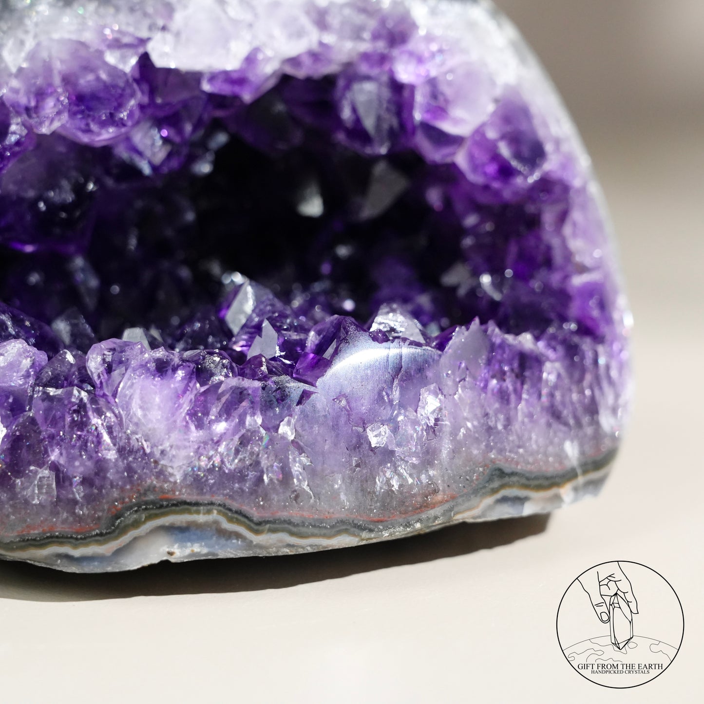 Amethyst geode
