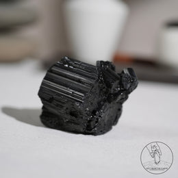 莫桑比克亮面黑碧璽原石