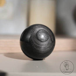 銀曜石球