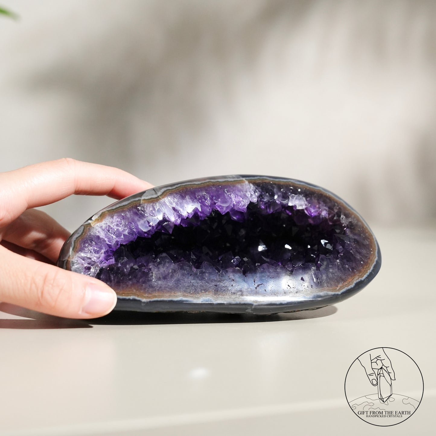 Amethyst geode