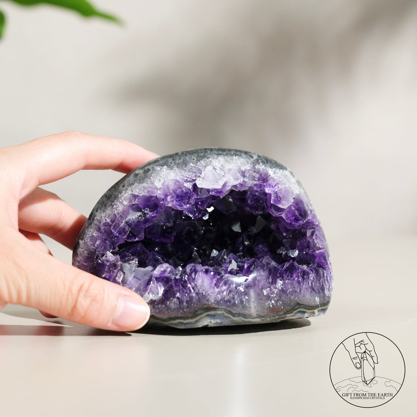 Amethyst geode
