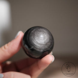 銀曜石球