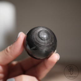 銀曜石球