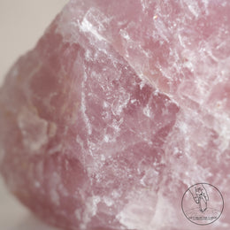 Madagascar Rose Quartz Raw Stone