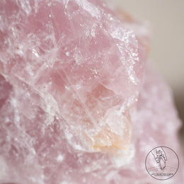 Madagascar Rose Quartz Raw Stone