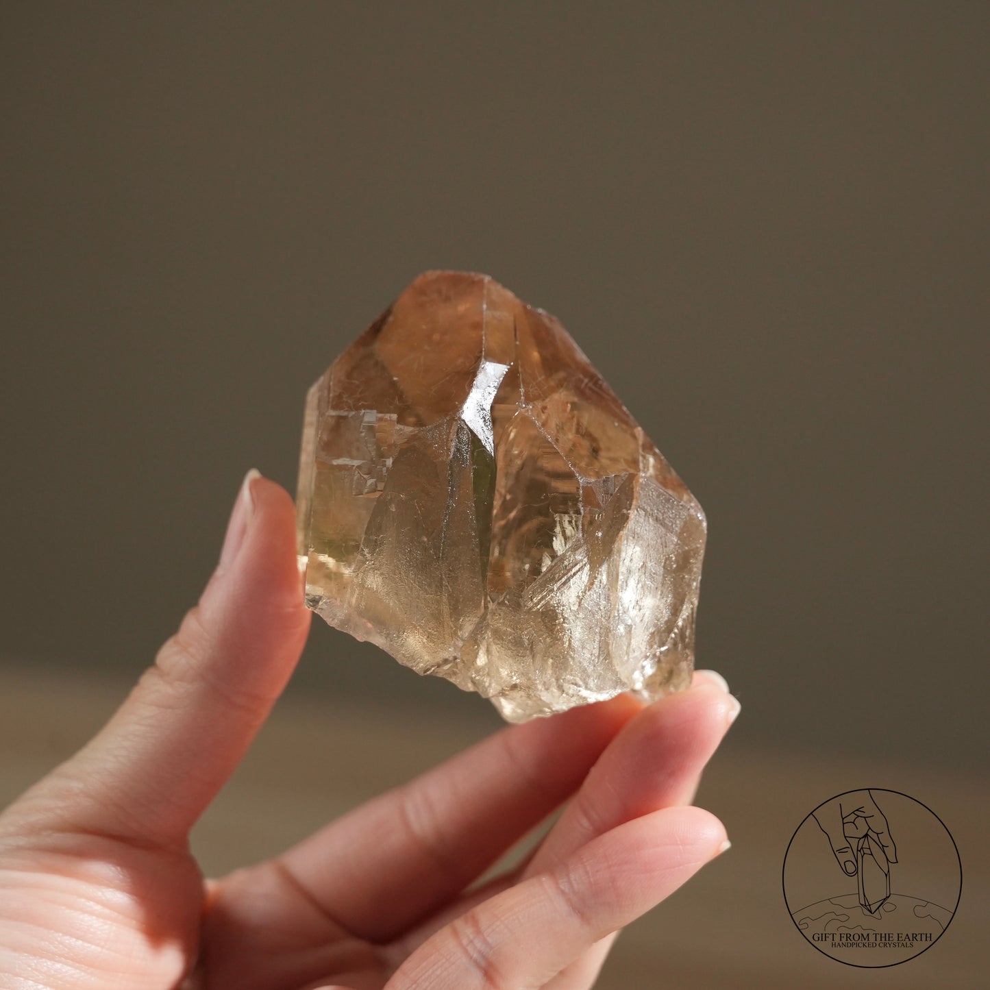 剛果雙生黃水晶