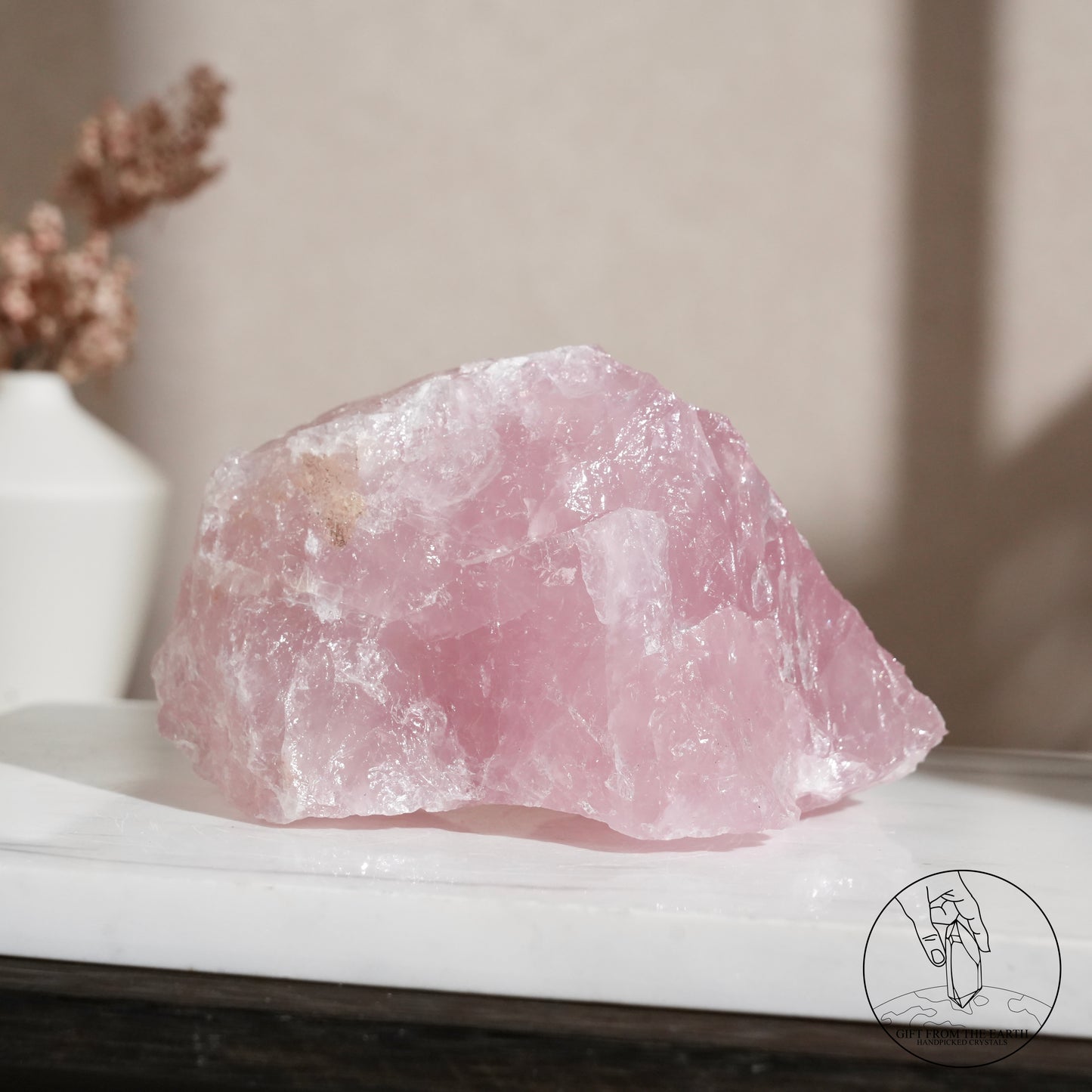 馬達加斯加粉晶原石