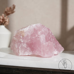 Madagascar Rose Quartz Raw Stone