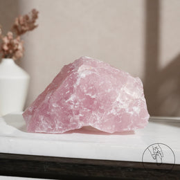 Madagascar Rose Quartz Raw Stone