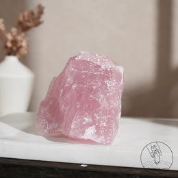 Madagascar Rose Quartz Raw Stone