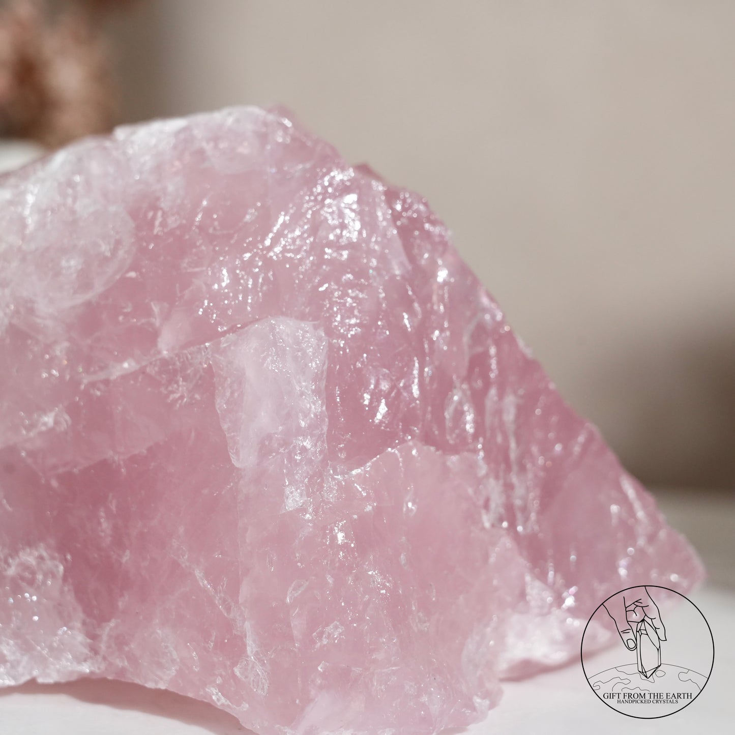 馬達加斯加粉晶原石