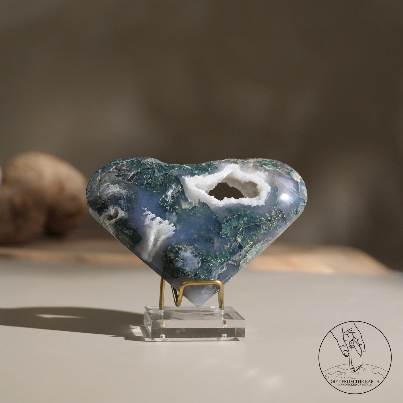 水草瑪瑙心