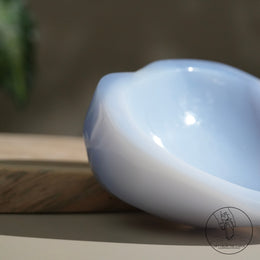 藍玉髓碗