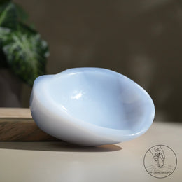 藍玉髓碗
