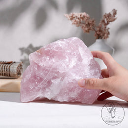 Madagascar Rose Quartz Raw Stone