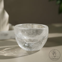 白水晶碗