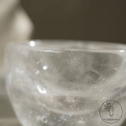 白水晶碗