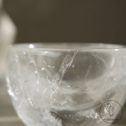 白水晶碗