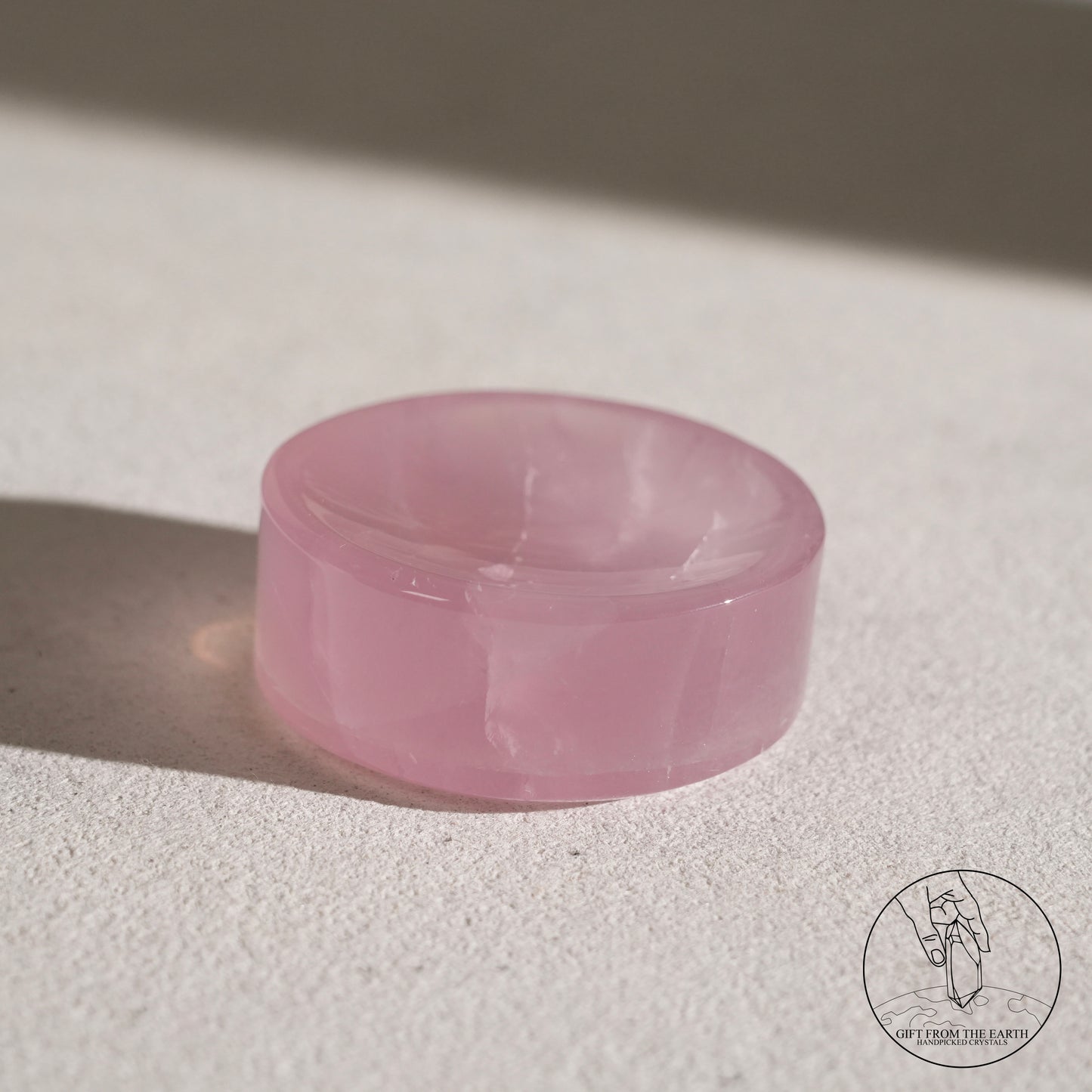 莫桑比克粉晶飾物碟