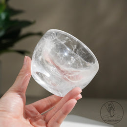 白水晶碗