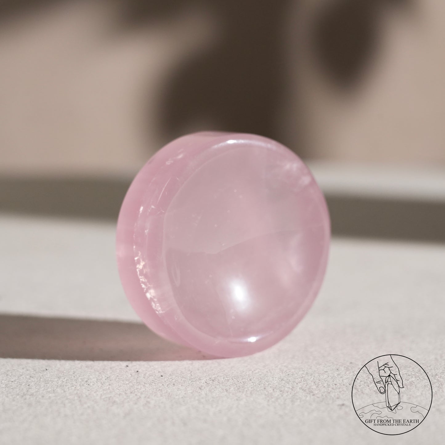 莫桑比克粉晶飾物碟