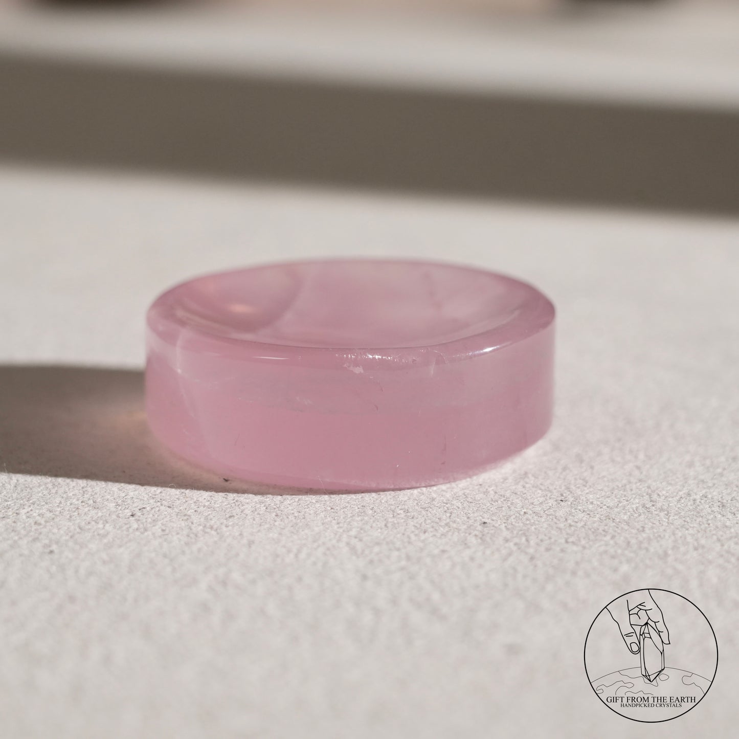 莫桑比克粉晶飾物碟