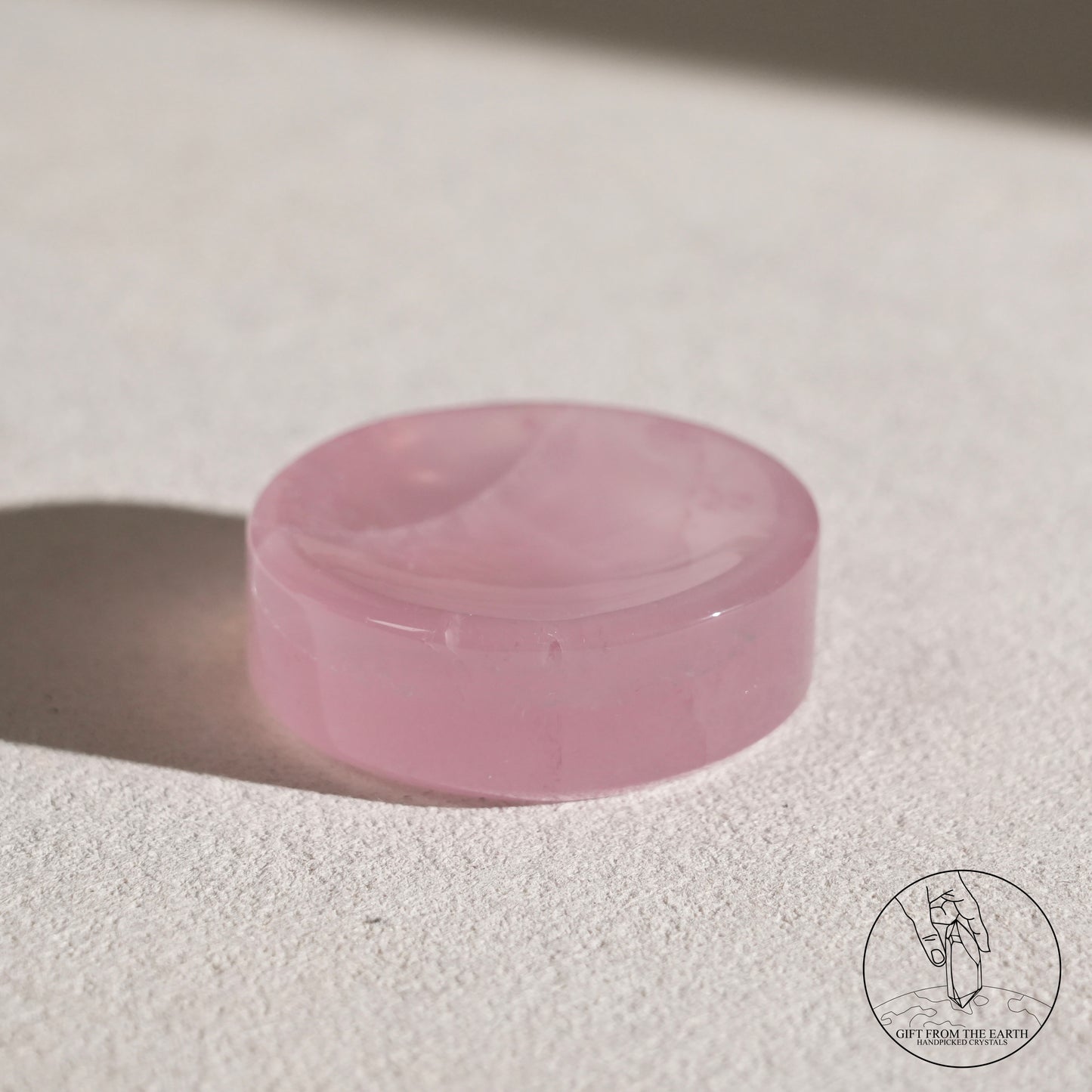 莫桑比克粉晶飾物碟