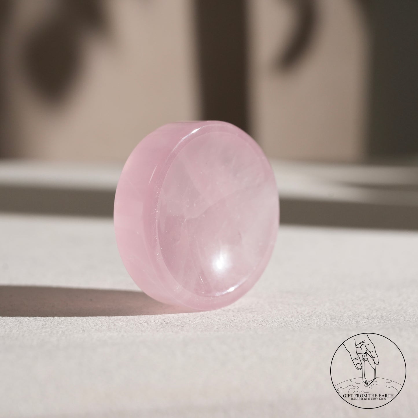 莫桑比克粉晶飾物碟