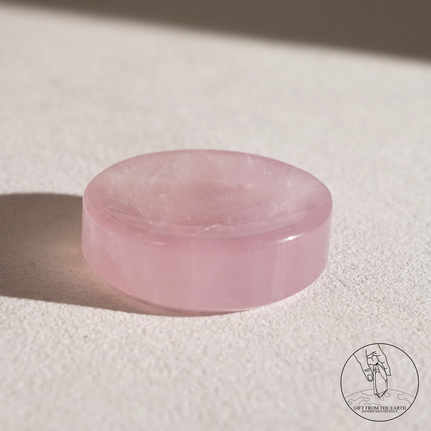 莫桑比克粉晶飾物碟