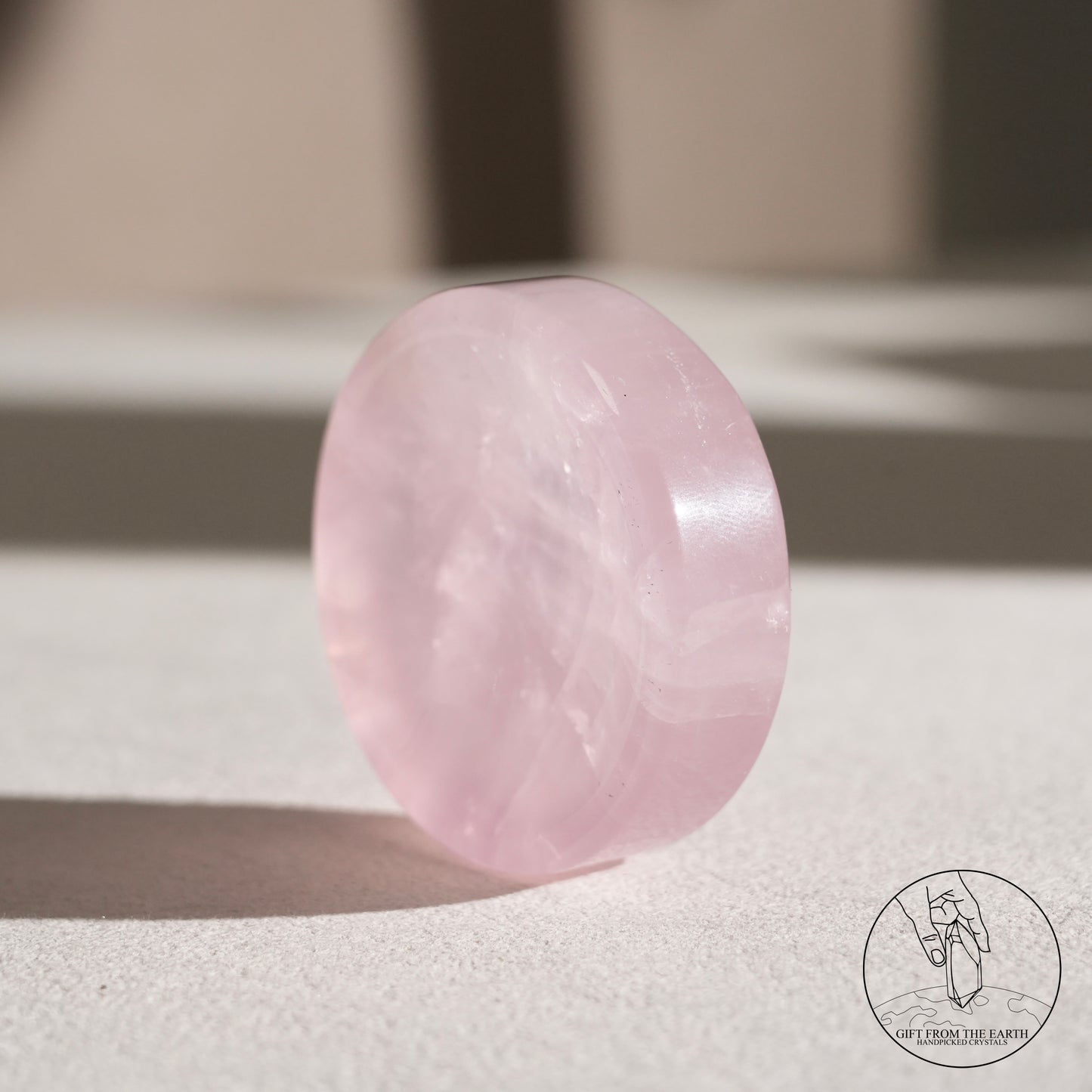 莫桑比克粉晶飾物碟