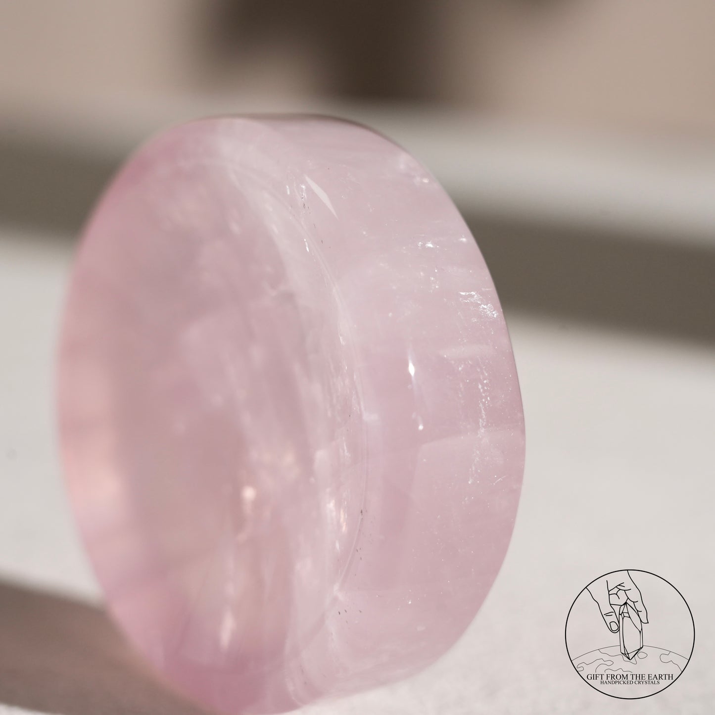 莫桑比克粉晶飾物碟