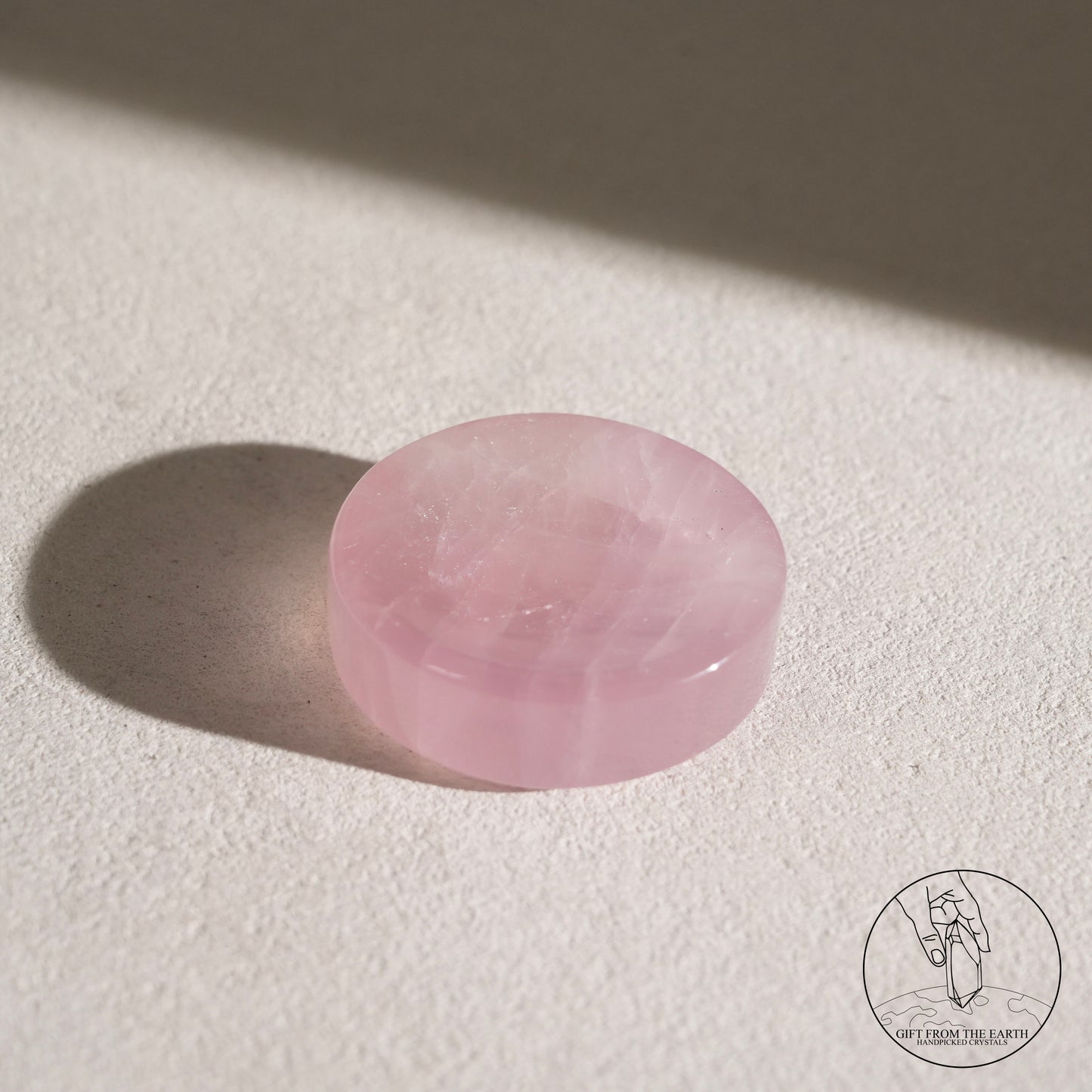 莫桑比克粉晶飾物碟