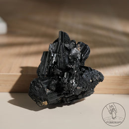 莫桑比克亮面黑碧璽原石