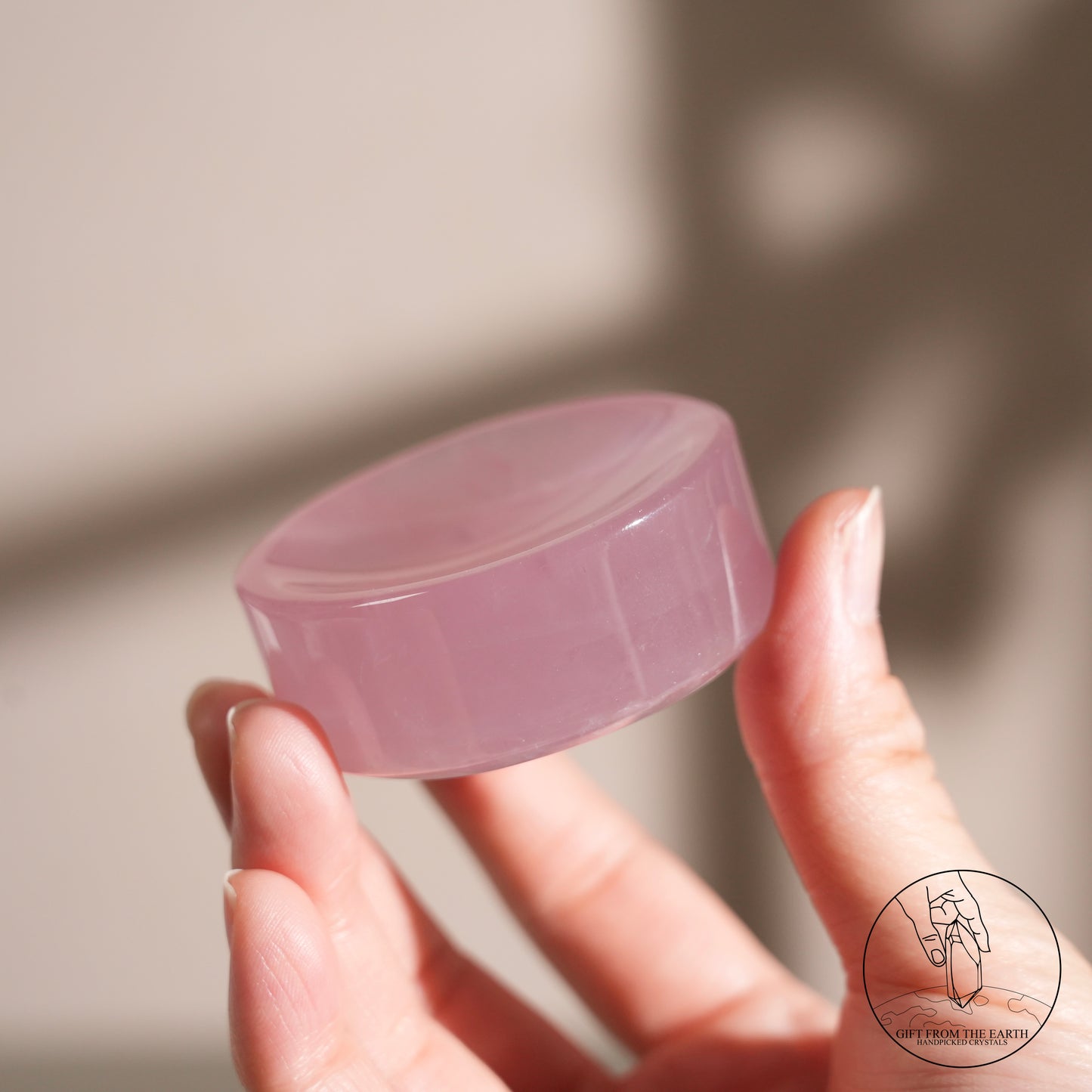 莫桑比克粉晶飾物碟