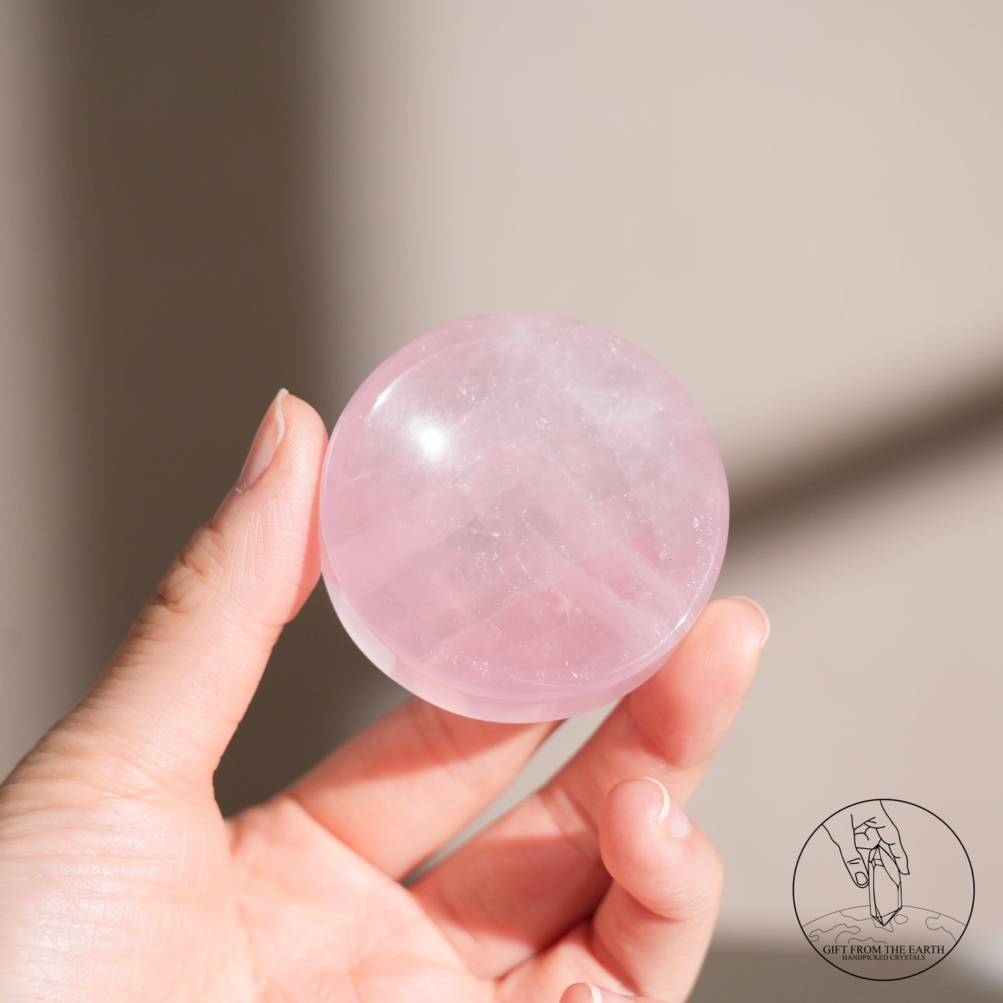 莫桑比克粉晶飾物碟