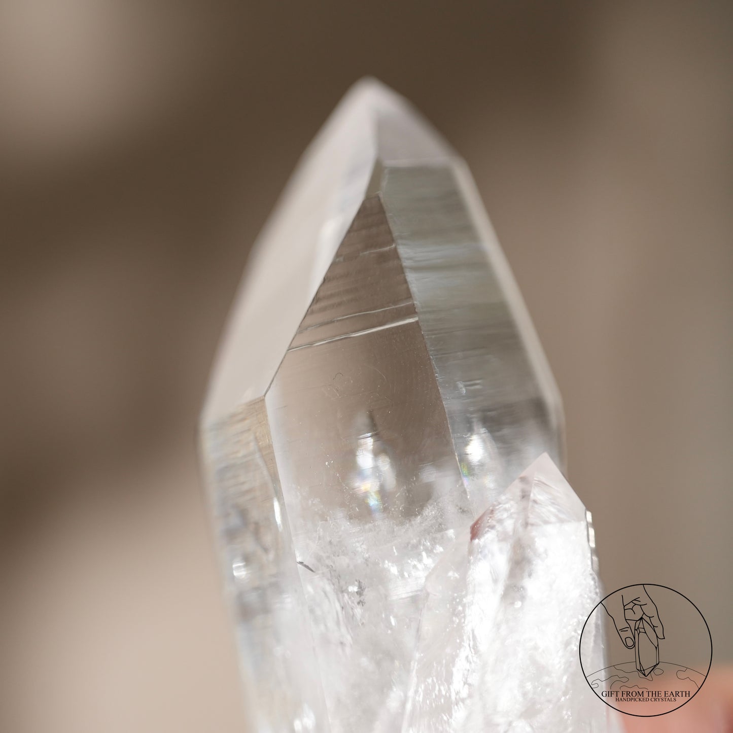 Colombian lemurian quartz