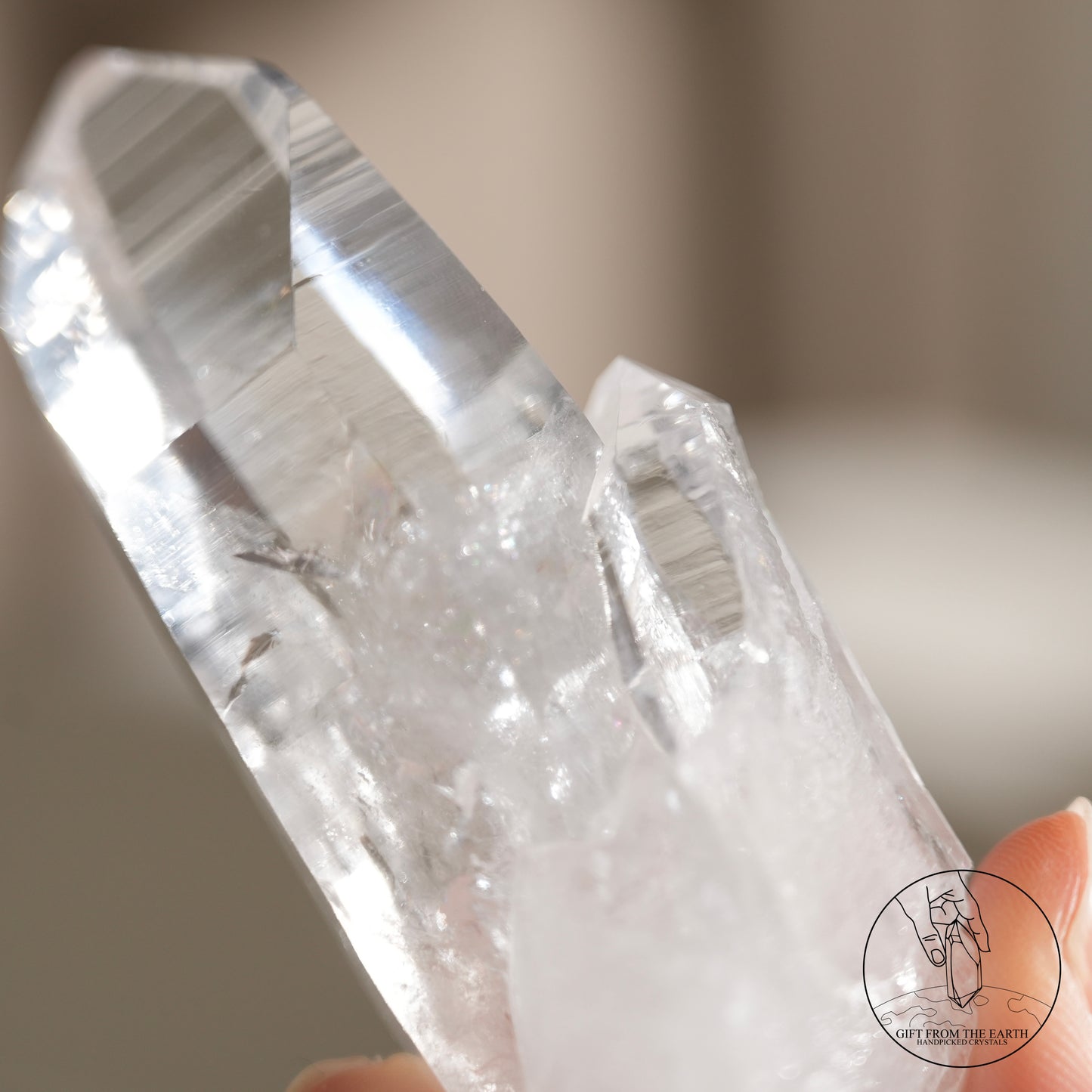 Colombian lemurian quartz